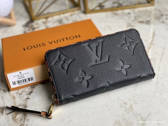 Official oldcobbler LOUIS VUITTON ZIPPY WALLET 0712